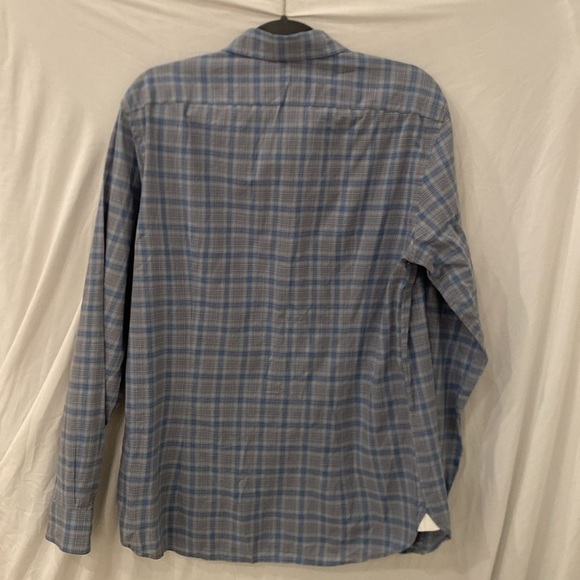 John Varvatos Star USA Button down Sport Shirt Mens M Midnight Long Sleeve - Picture 5 of 6